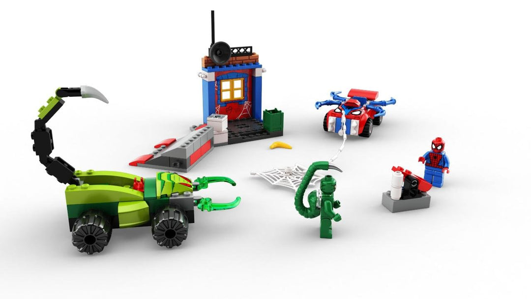 LEGO Juniors/4+ Marvel Super Heroes Spider-Man vs. Scorpion Street Showdown 10754 Building Kit (125 Piece)