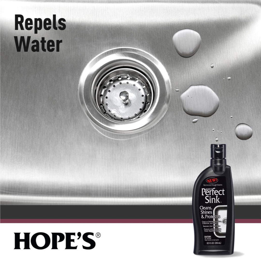 Hope's Perfect Sink - 8.5 oz Sink Cleaner and Polish