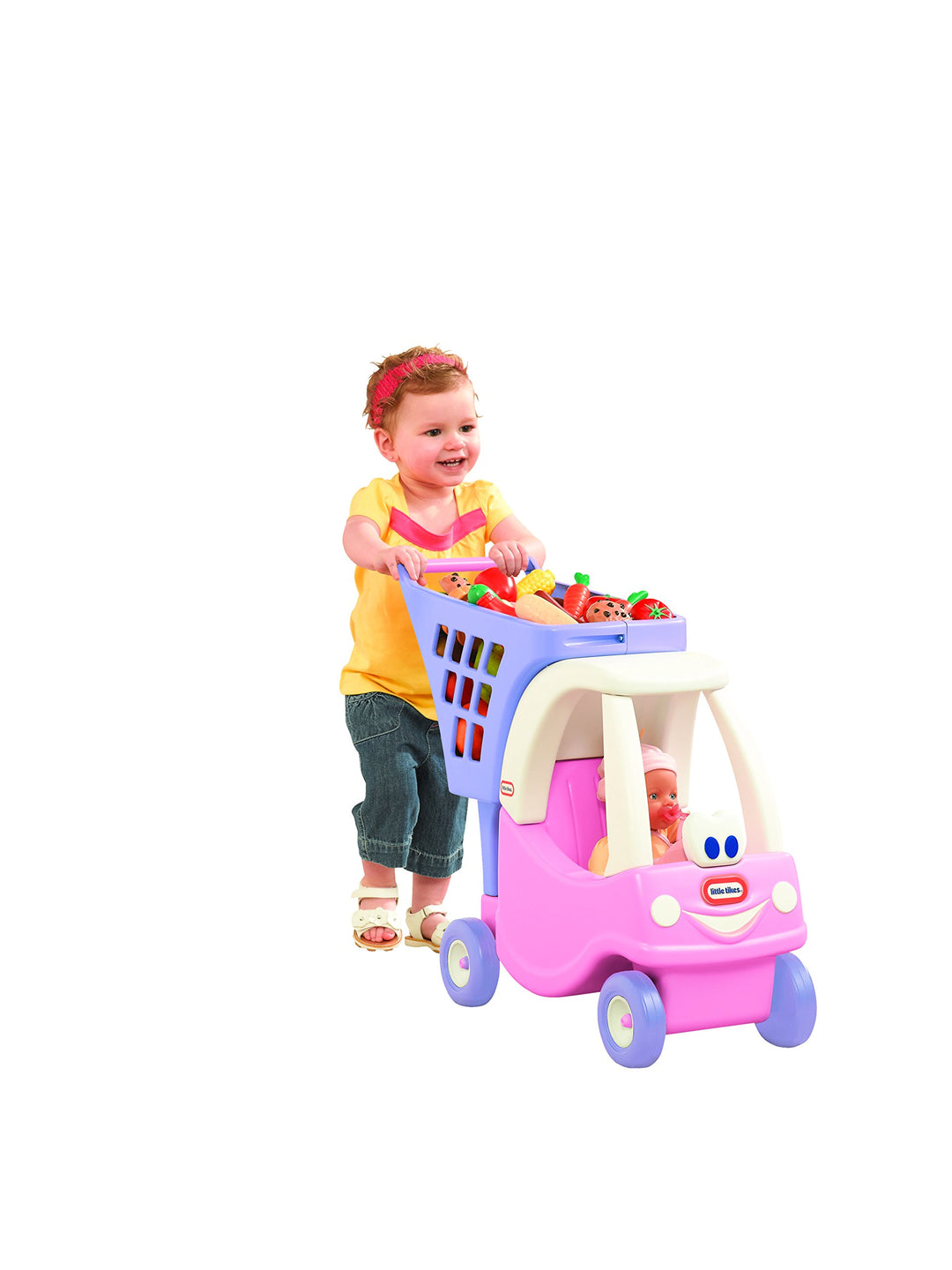 Little Tikes Cozy Shopping Cart Pink/Purple