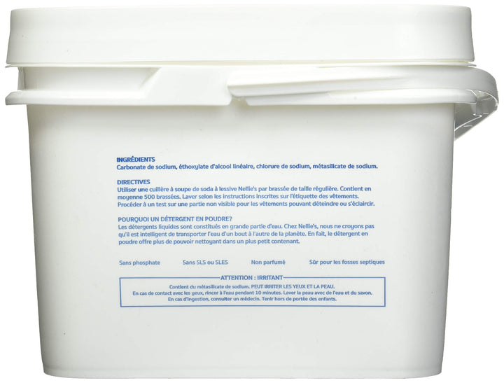 Nellie's Laundry Soda - 500 Load Bucket