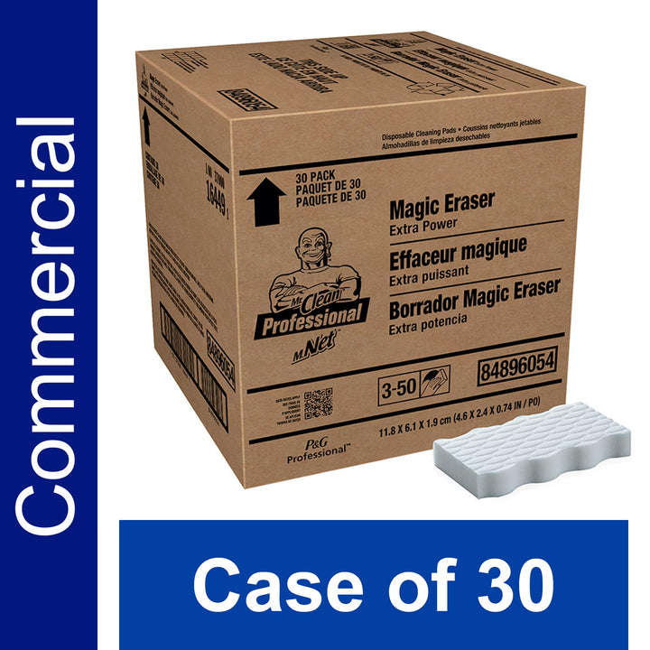 Mr. Clean Professional Bulk Magic Eraser Extra Power Multi Purpose Cleaning Pads (Case of 30)