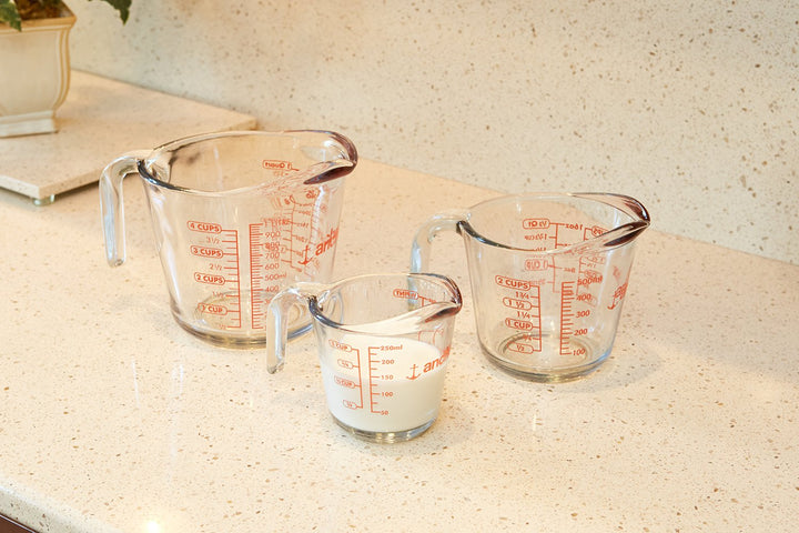 Anchor Hocking 77940 3 Piece Measuring Set