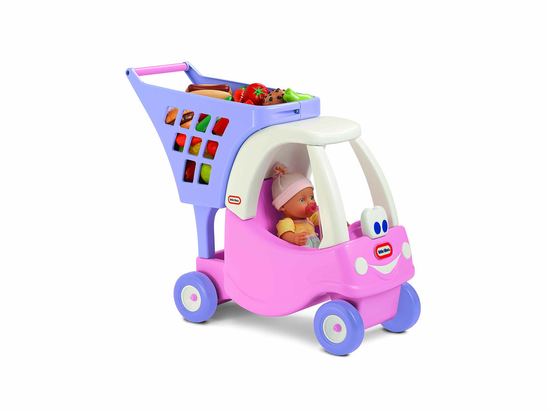 Little Tikes Cozy Shopping Cart Pink/Purple