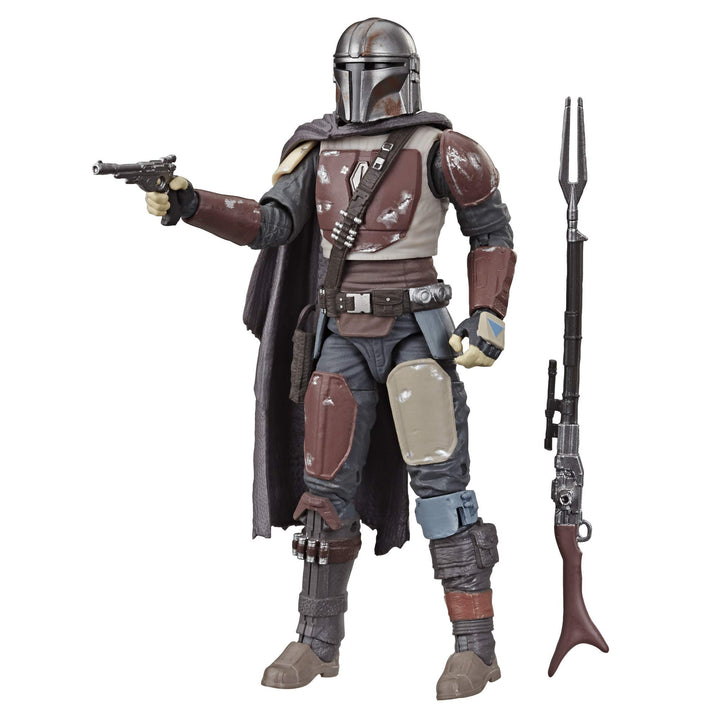 Star Wars The Black Series The Mandalorian Toy 6-inch Scale Action Figure, Toys for Kids Ages 4 and Up