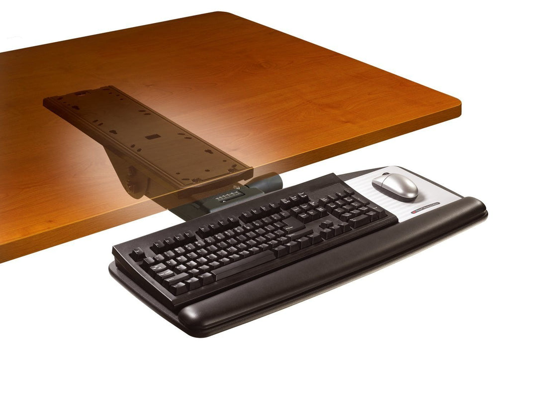 3M Ergonomic Adjustable Keyboard Tray, (AKT91LE) [OB]