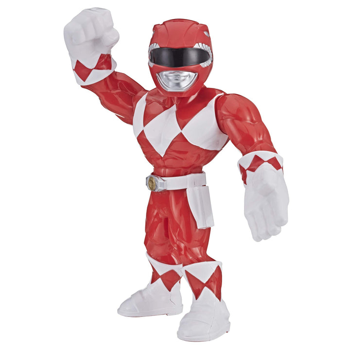 Playskool Heroes Mega Mighties Power Rangers Red Ranger 10-inch Figure, Collectible Toys for Kids Ages 3 and Up