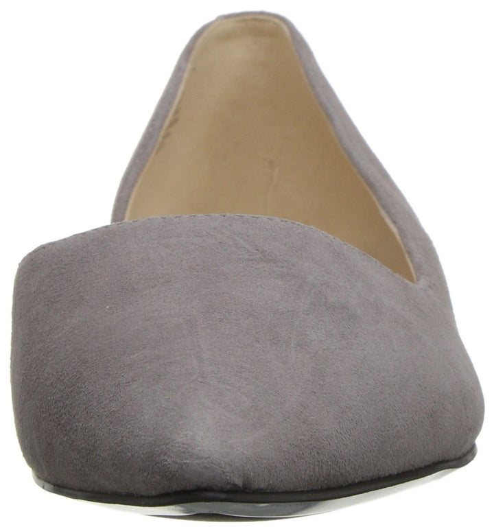 NINE WEST Women's Saige Suede Ballet Flat