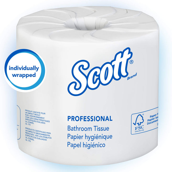 Kimberly-Clark Professional Scott Recycled Fiber Bulk Toilet Paper