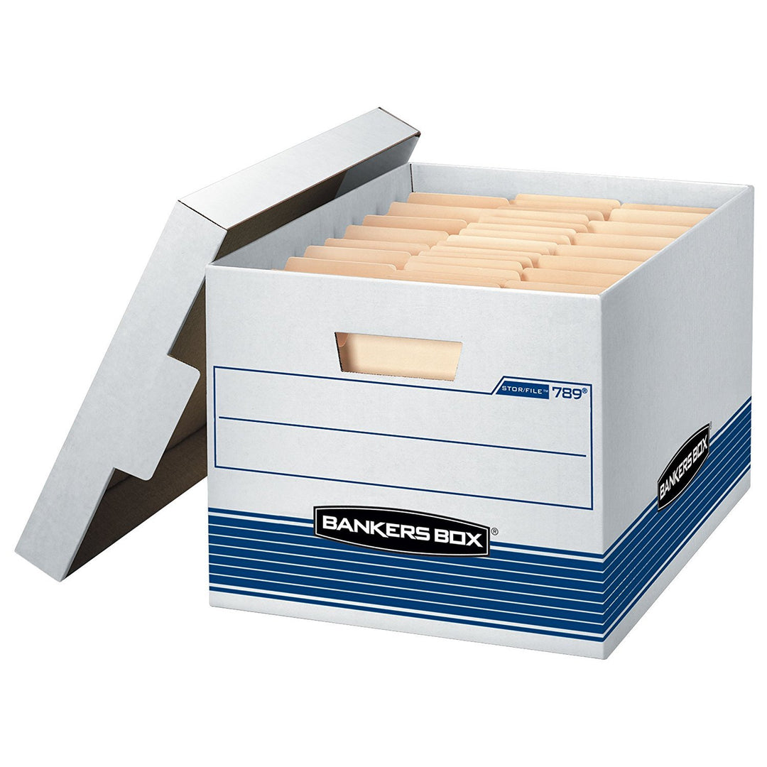 Bankers Box Stor/File Medium-Duty Storage Boxes, Letter/Legal, (0078907)