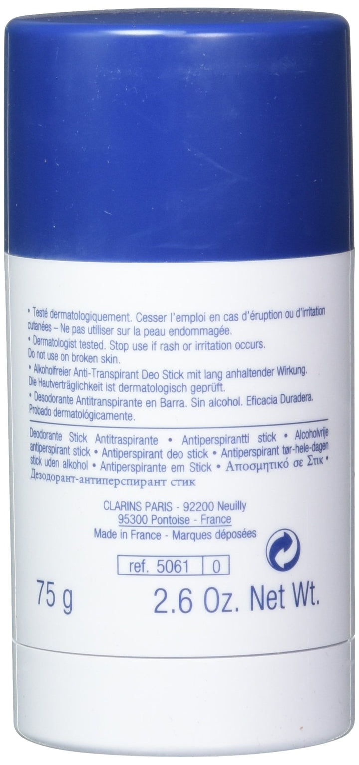 Clarins Men Antiperspirant Deodorant Stick - 2.5 Fluid Ounces