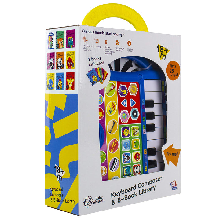 Baby Einstein Keyboard Composer & 8 Book Library - PI Kids