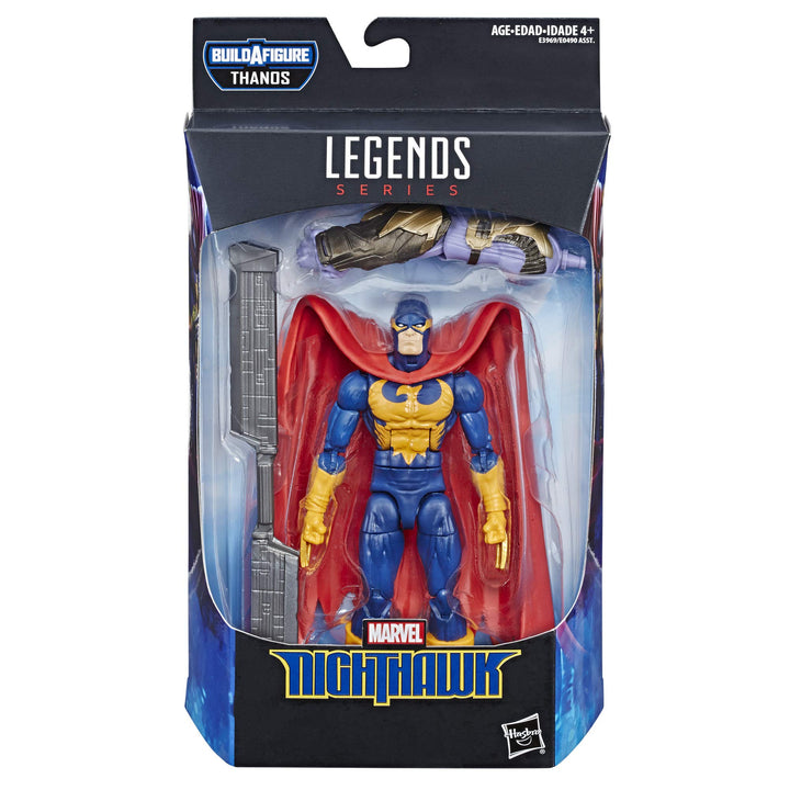 Hasbro Marvel Legends Series 6-inch Marvel's Nighthawk Marvel Comics Collectible Fan Figure