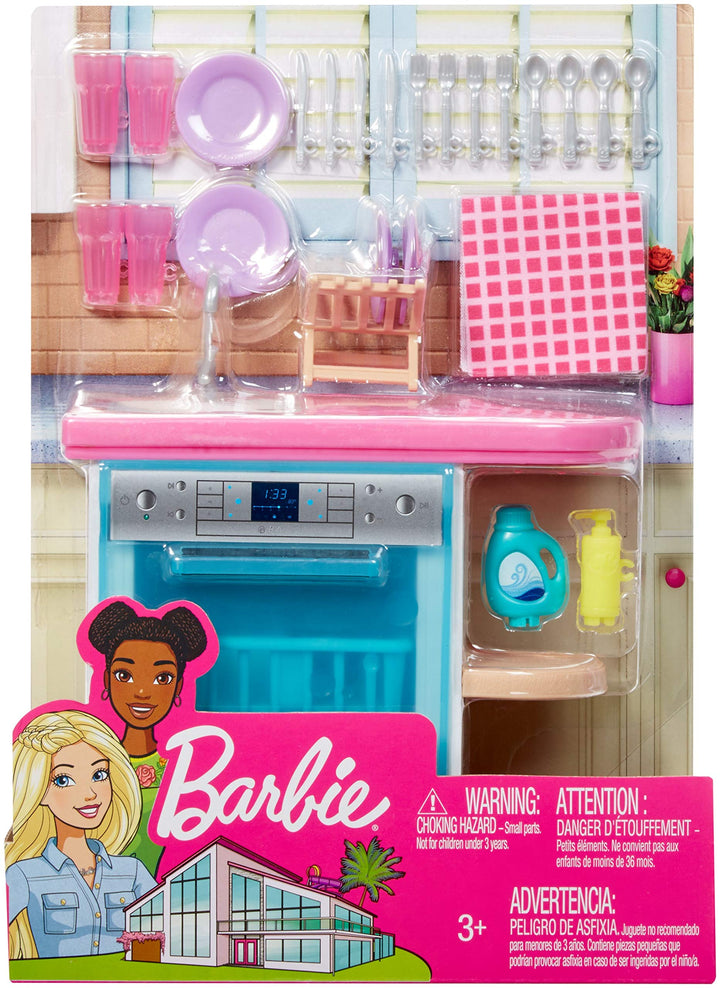Barbie Indoor Furniture Pack, Kitchen