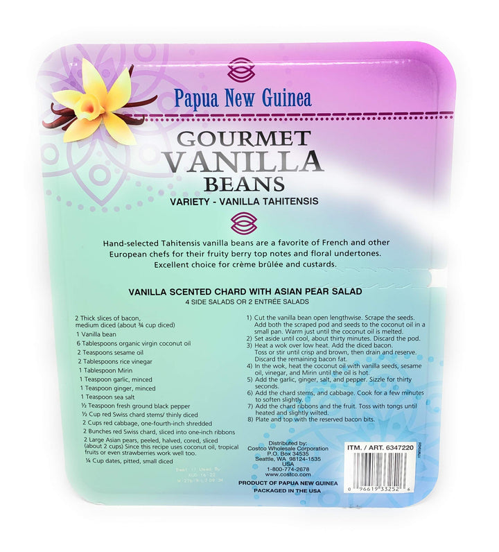 Gourmet Vanilla Beans | Papua New Guinea | Contains 5 Beans | Hand Picked