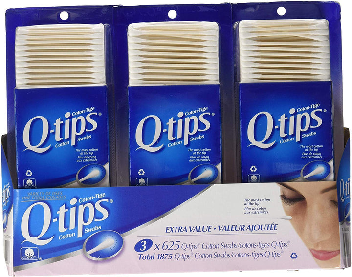 Q-tips Cotton Swabs 1875 count