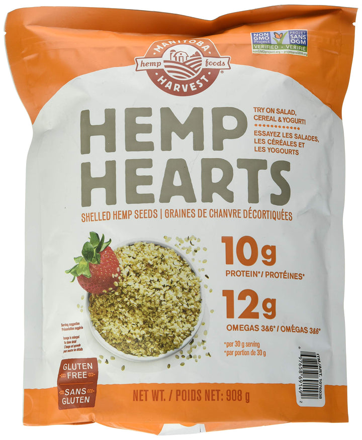 Manitoba Harvest Hemp Hearts Net Wt (908 Grams),
