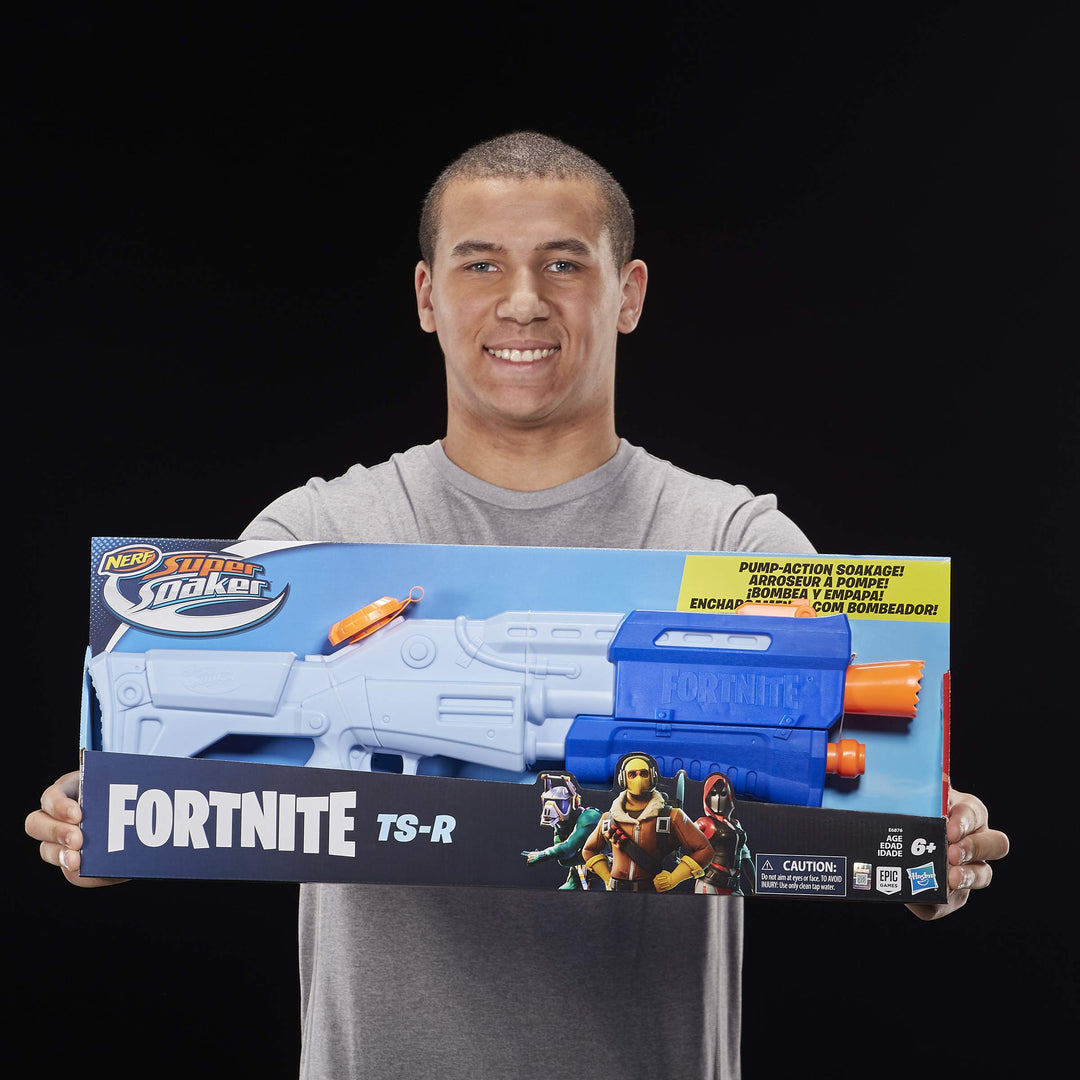 Fortnite TS-R Nerf Super Soaker Water Blaster Toy -- Pump Action -- 36 Fluid Ounce Capacity -- for Kids, Teens, Adults