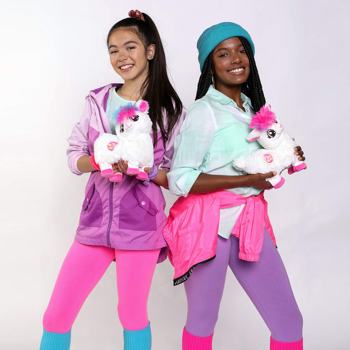 PETS ALIVE Boppi The Booty Shakin Llama Battery-Powered Dancing Robotic Toy by Zuru, White