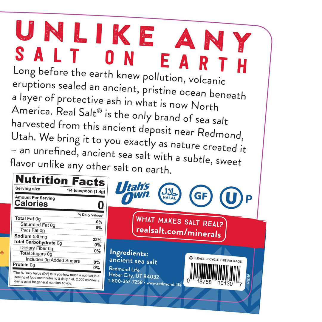 RedmondTrading Co., Real Salt Granular Bulk Bucket 10 Lbs.