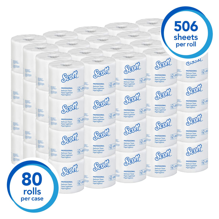 Kimberly-Clark Professional Scott Recycled Fiber Bulk Toilet Paper