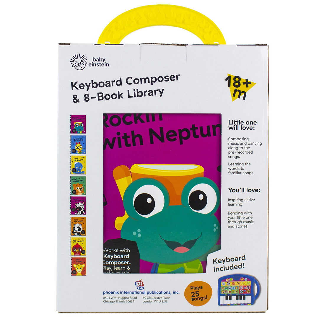 Baby Einstein Keyboard Composer & 8 Book Library - PI Kids