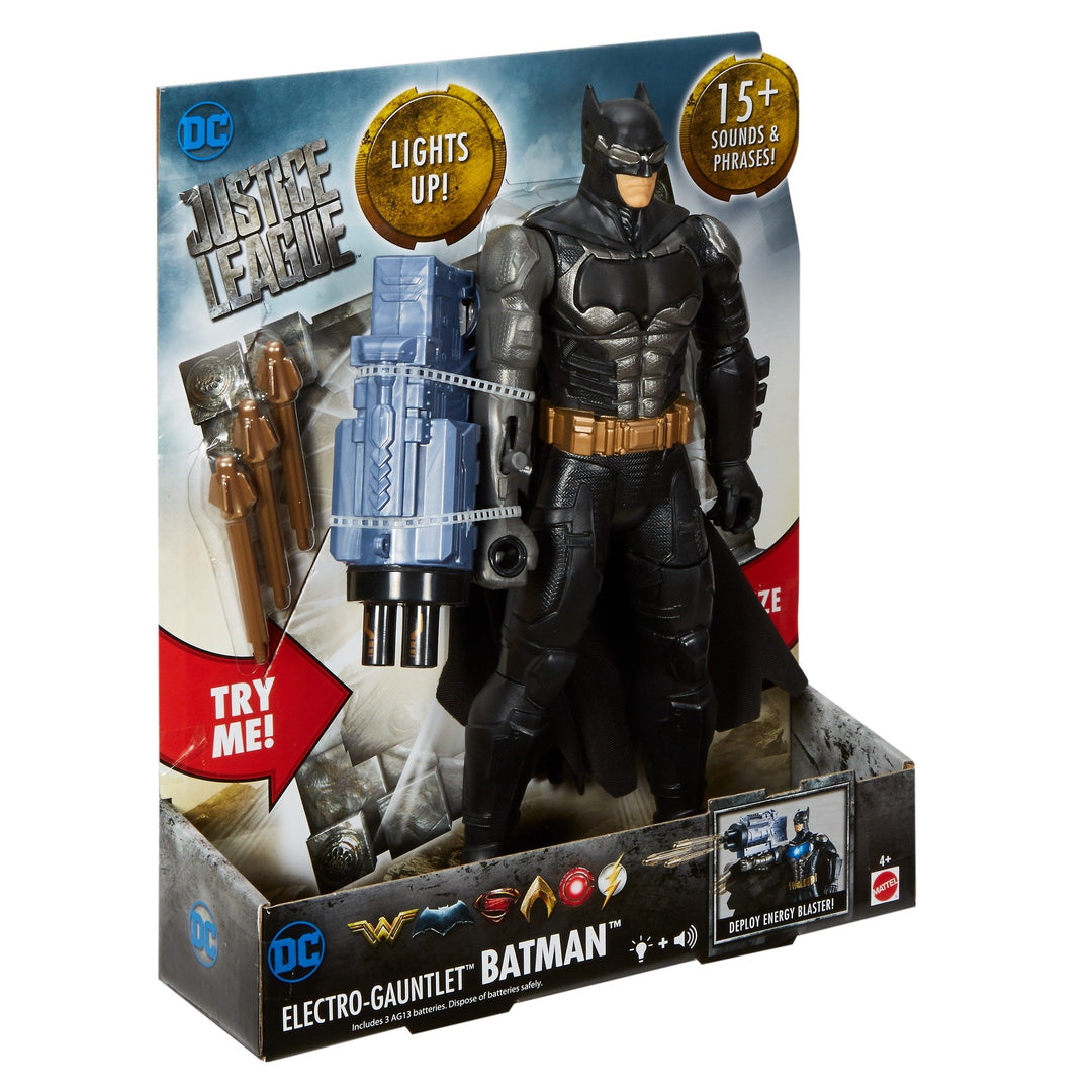 Justice League Electro-gauntlet Batman Figure