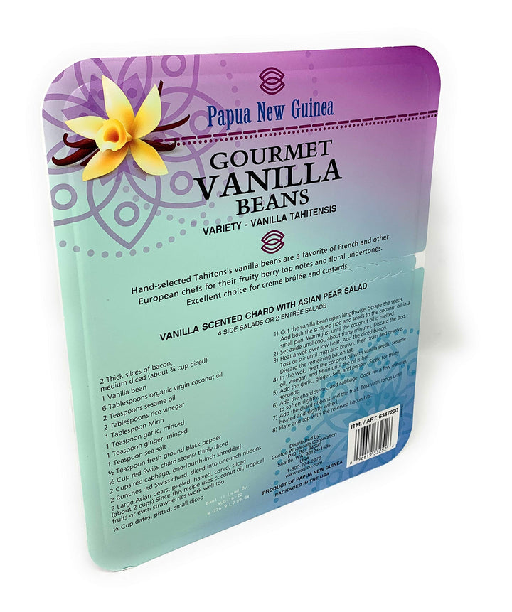 Gourmet Vanilla Beans | Papua New Guinea | Contains 5 Beans | Hand Picked