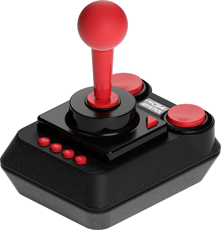 The C64 Mini Console Videogames Deep Silver (EU IMPORT) + 1 Joystick + 64 Games Pre-Installed