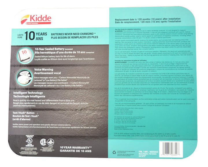 Kidde MONOXYDE (2) Kidde