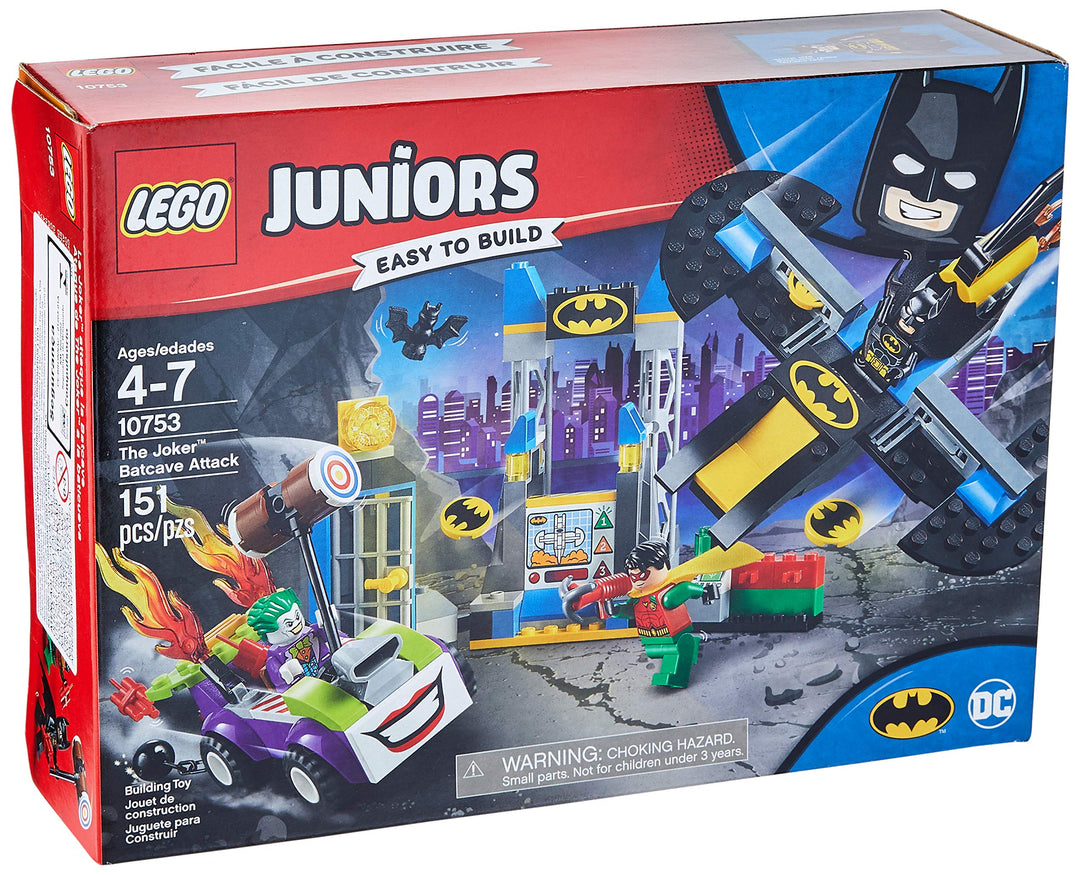 LEGO Juniors/4+ DC The Joker Batcave Attack 10753 Building Kit (151 Piece)