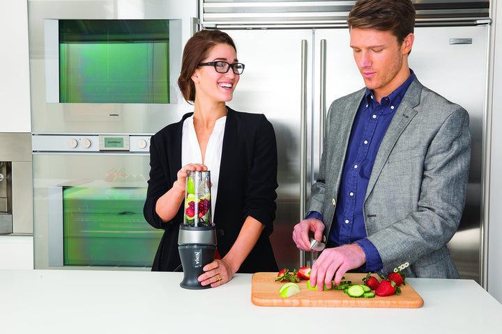 Ninja - Fit 16-Oz. Blender QB3000SS, Silver