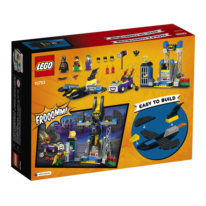 LEGO Juniors/4+ DC The Joker Batcave Attack 10753 Building Kit (151 Piece)