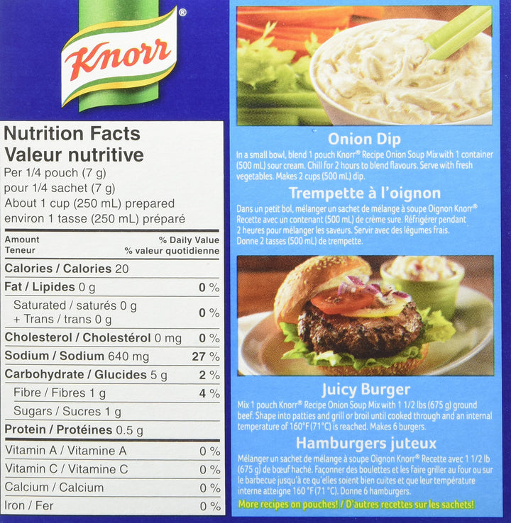 Knorr Lipton Recipe Onion Soup Mix