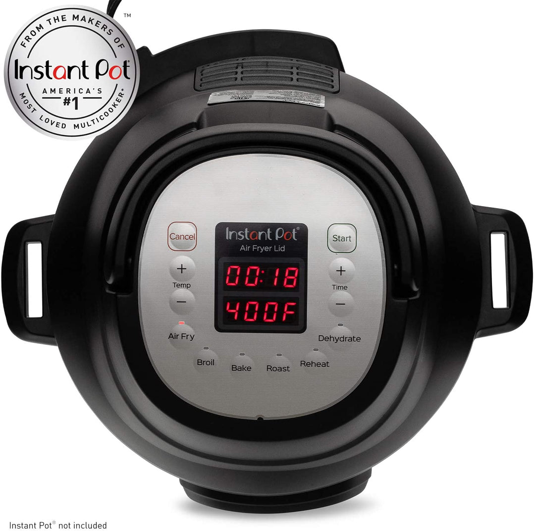 Instant Pot Air Fryer Lid 6 in 1, No Pressure Cooking Functionality, 6 Quart, 1500 W