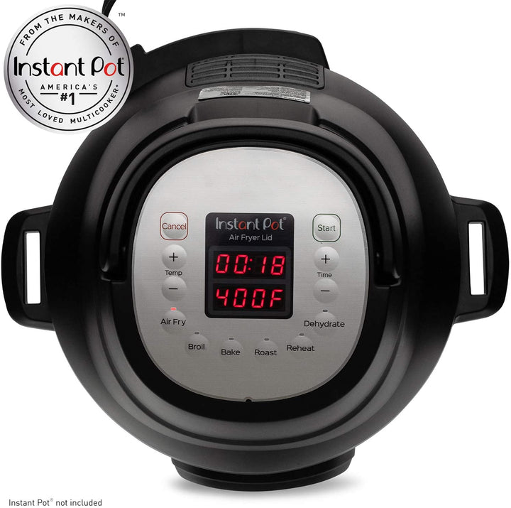 Instant Pot Air Fryer Lid 6 in 1, No Pressure Cooking Functionality, 6 Quart, 1500 W
