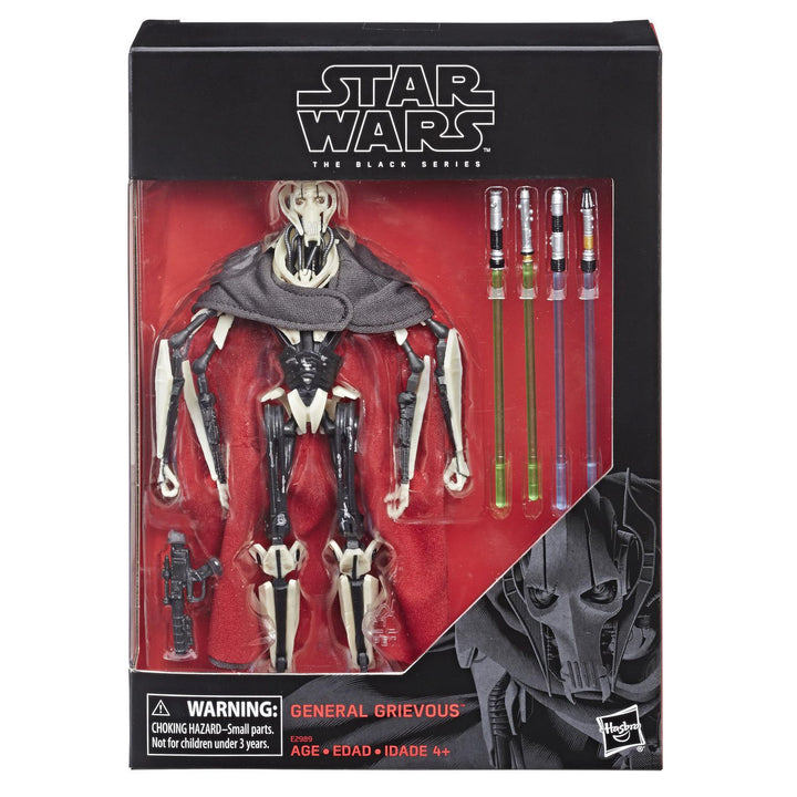 Star Wars The Black Series 6 Inch Action Figure Deluxe - General Grievous #D1