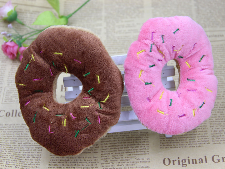 Pet Chew Cotton Donut Play Toys