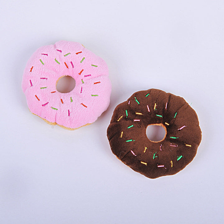 Pet Chew Cotton Donut Play Toys