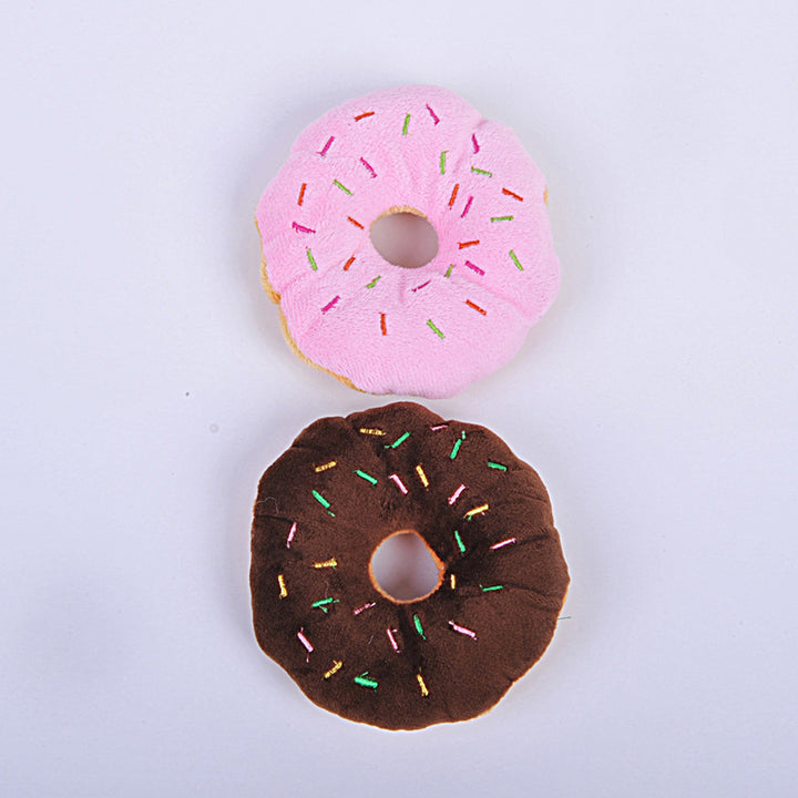 Pet Chew Cotton Donut Play Toys