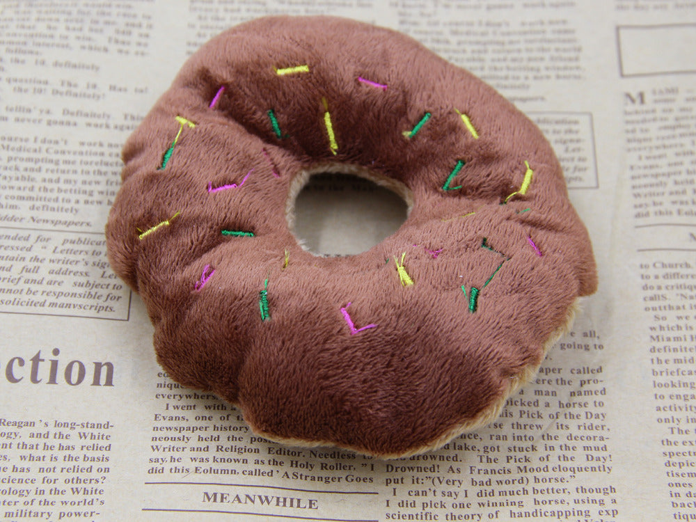Pet Chew Cotton Donut Play Toys
