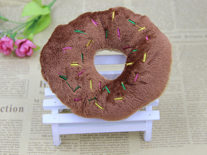 Pet Chew Cotton Donut Play Toys