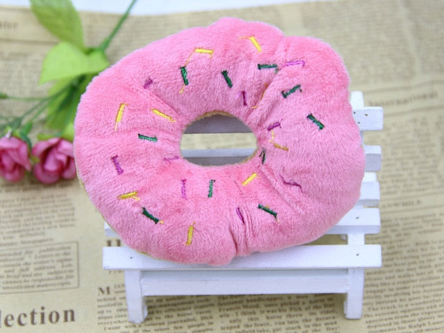 Pet Chew Cotton Donut Play Toys