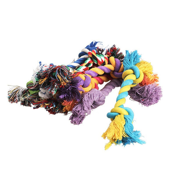 Pet Dog Puppy Cotton Chew Knot Toy