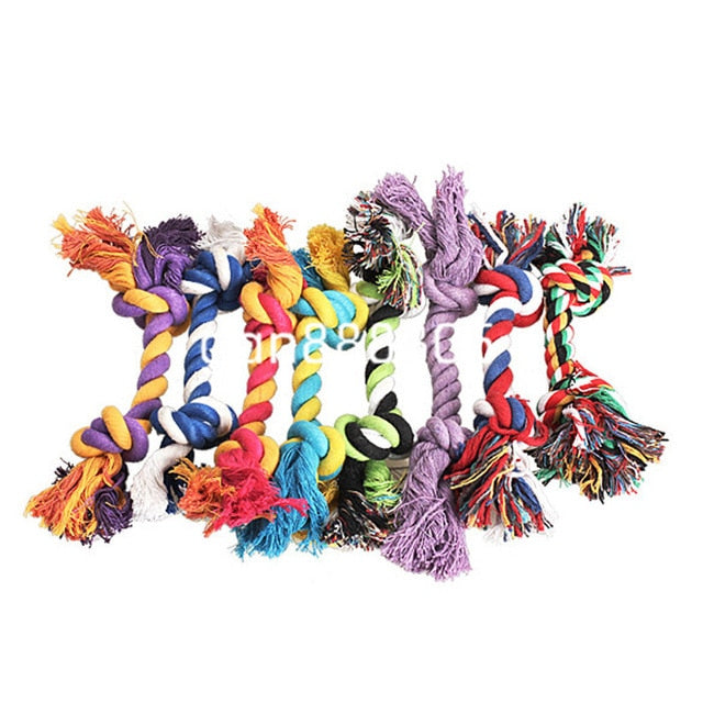 Pet Dog Puppy Cotton Chew Knot Toy